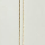 ESSENTIALS Pois Boule Silver Necklace