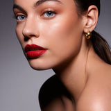 SAVOY Small Smooth Hoops (Gold Plated)