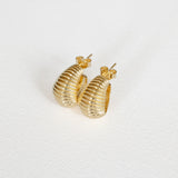 SAVOY Small Hoops (Gold Plated)