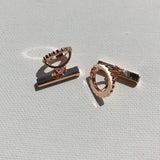 INGRANAGGI Silver Bar Cufflinks - Gemelli