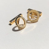 INGRANAGGI Silver Bar Cufflinks - Gemelli