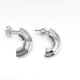 PNEUS Small Half Hoop Earrings