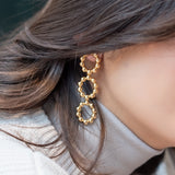 REBORN (Dali') Double Hoop Earrings