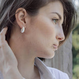 SAVOY Small Hoops (Silver)