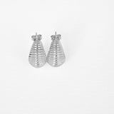 SAVOY Small Hoops (Silver)