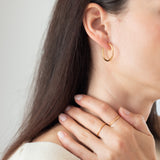ESSENTIALS Simple Hoops (Midi)