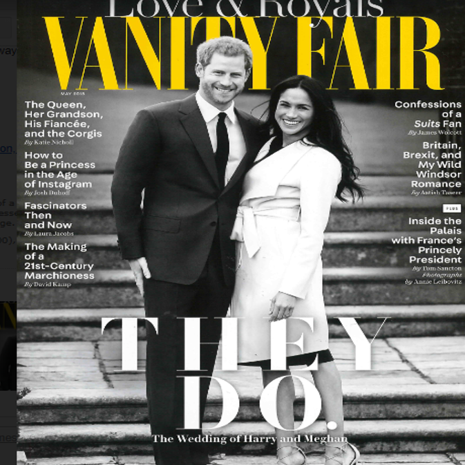 V DESIGN LAB Featured on Vanity Fair May Issue