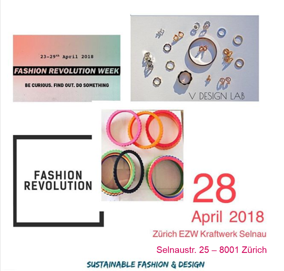 V DESIGN LAB Jewellery at Fashion Revolution Zurich