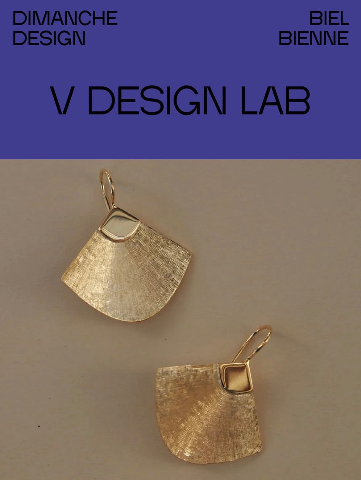 Sunday March 1st: V DESIGN LAB Jewellery at Dimanche Design Biel/Bienne