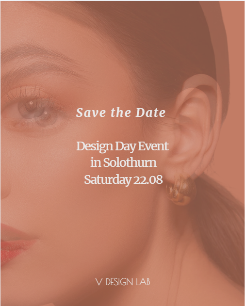 Save the Date: V DESIGN LAB Jewellery at the Summer Design Day in Solothurn