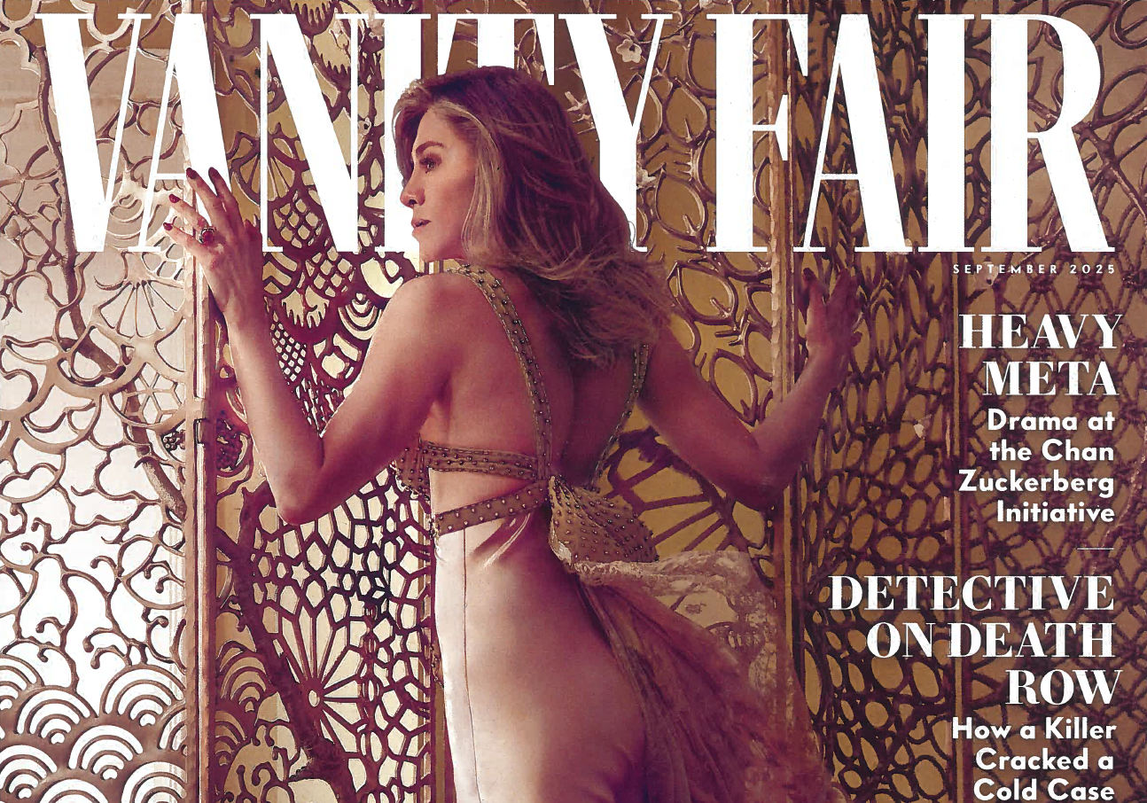 V DESIGN LAB Jewellery Featured in Vanity Fair UK September Issue