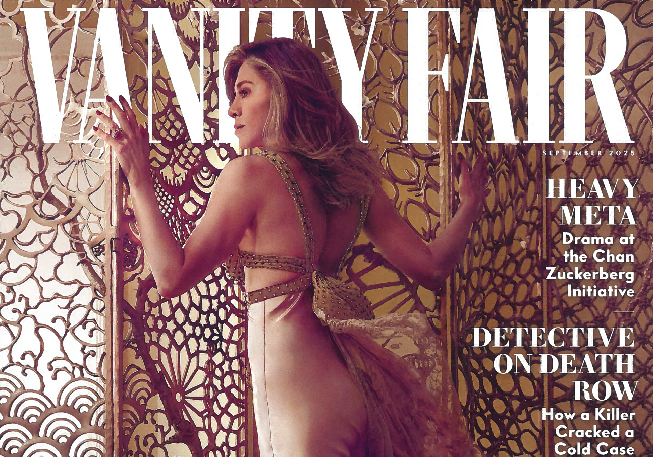 V DESIGN LAB Jewellery Featured in Vanity Fair UK September Issue