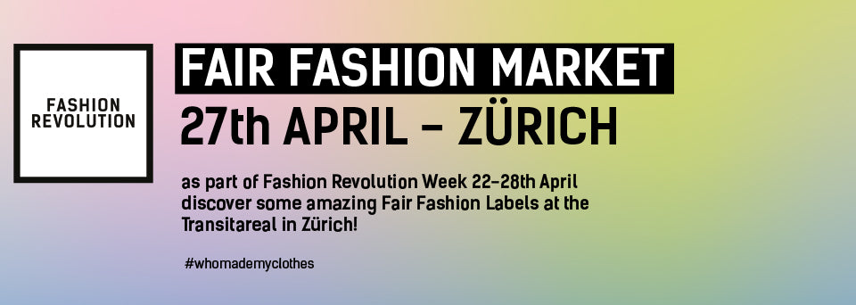 Come join V DESIGN LAB Jewellery at the Fashion Revolution Market in Zurich this Saturday 27th Aprile