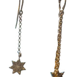STAR*ina Long Pendant Earrings with Zirkonia