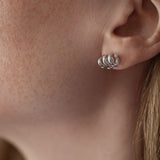 SPIRA.L Molla Silver Stud Earrings - PRE-ORDER