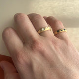 STAR*ina Limited Edition Ring Black Enamel