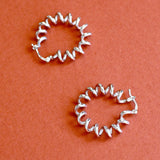 SPIRA.L Molla Silver Hoop Earrings 3cm - PRE-ORDER