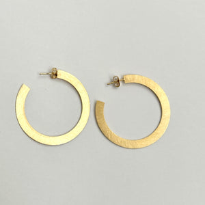 Billabong Flat Hoop Earrings