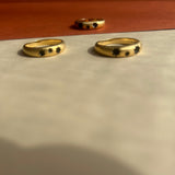 STAR*ina Limited Edition Ring Black Enamel