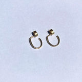 ESSENTIALS Mini Hoops with Zirconia