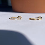 ESSENTIALS Mini Hoops with Zirconia