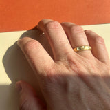 STAR*ina Limited Edition Ring Off White Enamel