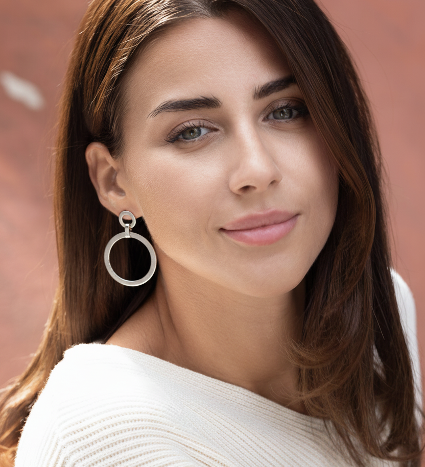 Billabong Double Hoop Earrings - Small