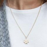 STAR*ina Silver Necklace with Zirkonia