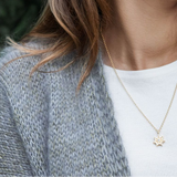 STAR*ina Silver Necklace with Zirkonia