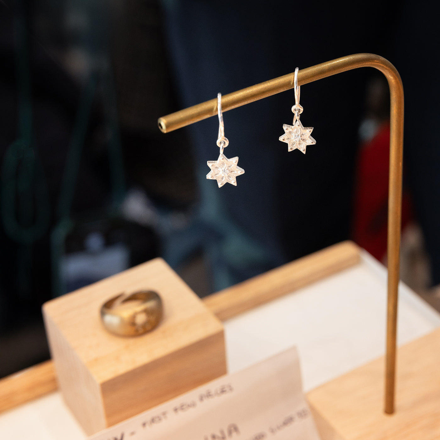 STAR*ina Pendant Earrings with Zirkonia - PRE-ORDER