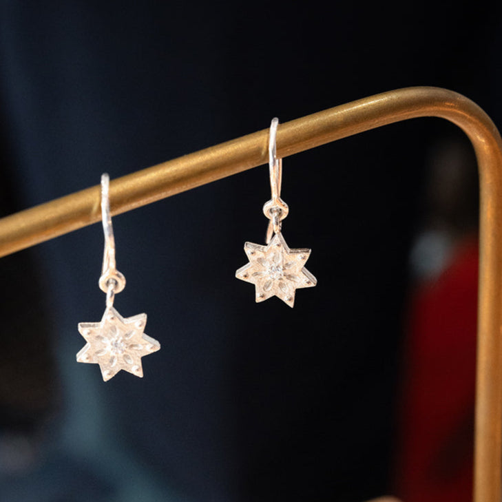 STAR*ina Pendant Earrings with Zirkonia - PRE-ORDER