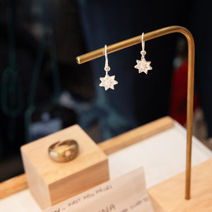 STAR*ina Pendant Earrings with Zirkonia - PRE-ORDER
