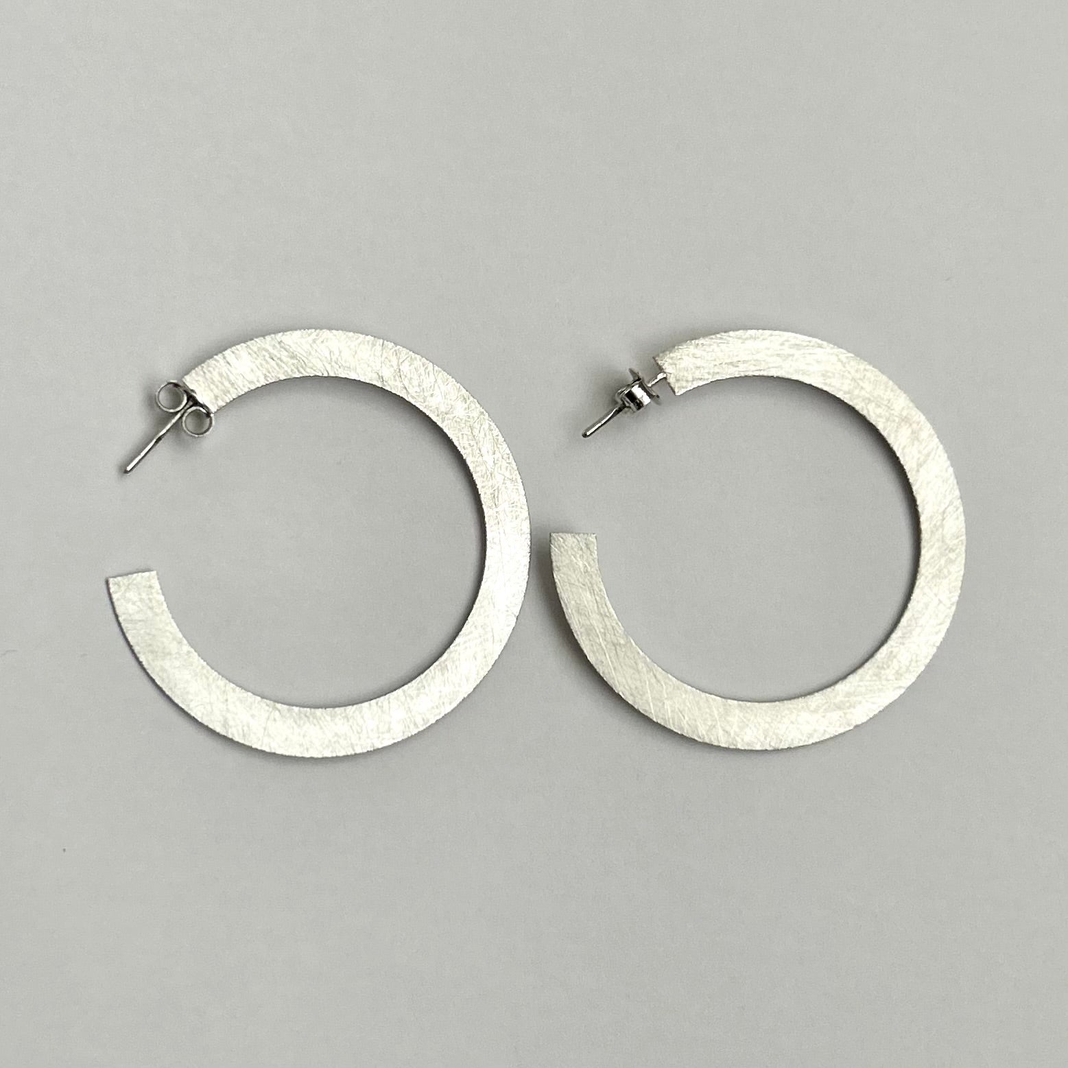 Billabong Flat Hoop Earrings