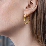 SPIRA.L Molla Hoop Earrings 3cm - PRE-ORDER