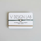 Self love heart bracelet with 'V Design Lab' 
