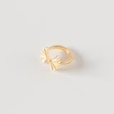SANTIAGO Shell Open Ring (Gold)