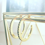 INGRANAGGI Silver Hoop Earrings